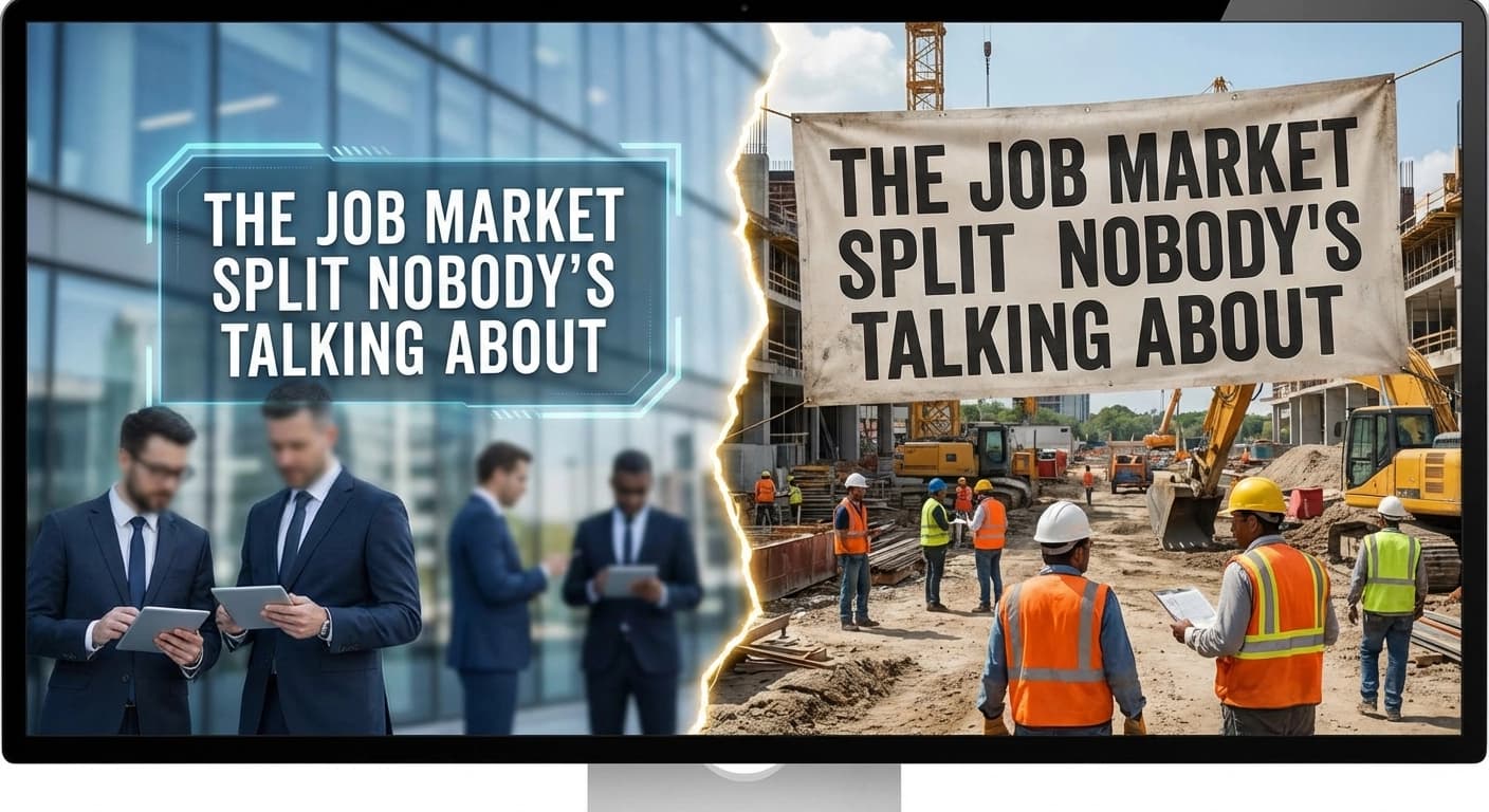 The Job Market Split Nobody's Talking About